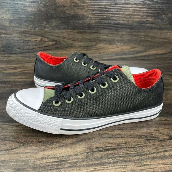Converse Shoes - Converse Chuck Taylor All Star Ox Kurim Black Sneakers Women's Size 8 153970C